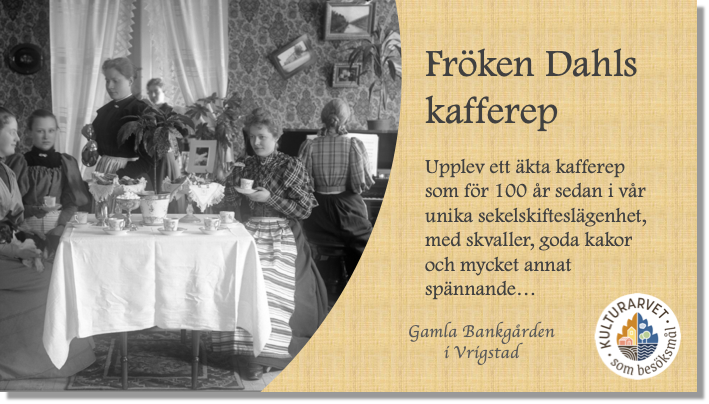 affisch med gammalt foto
