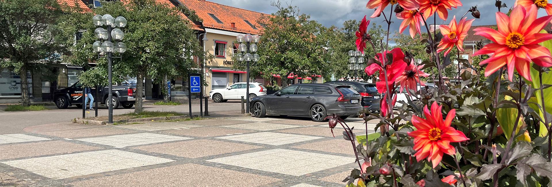 Stora torget i Sävsjö